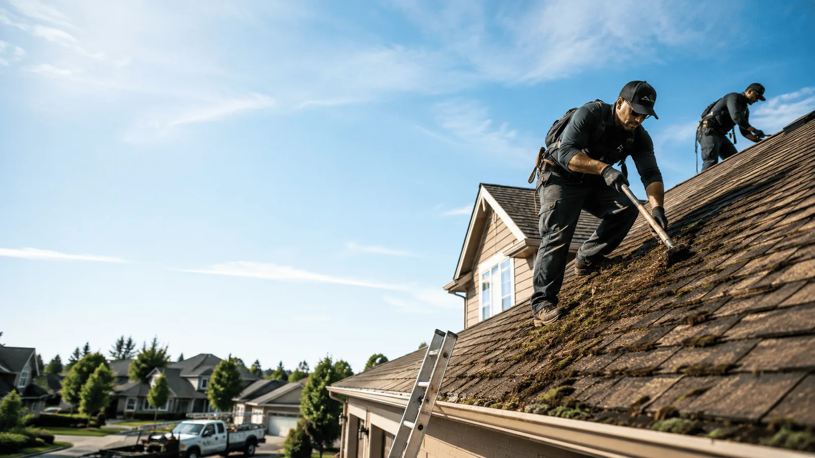 Roof Moss Removal in Abrams, WI near me